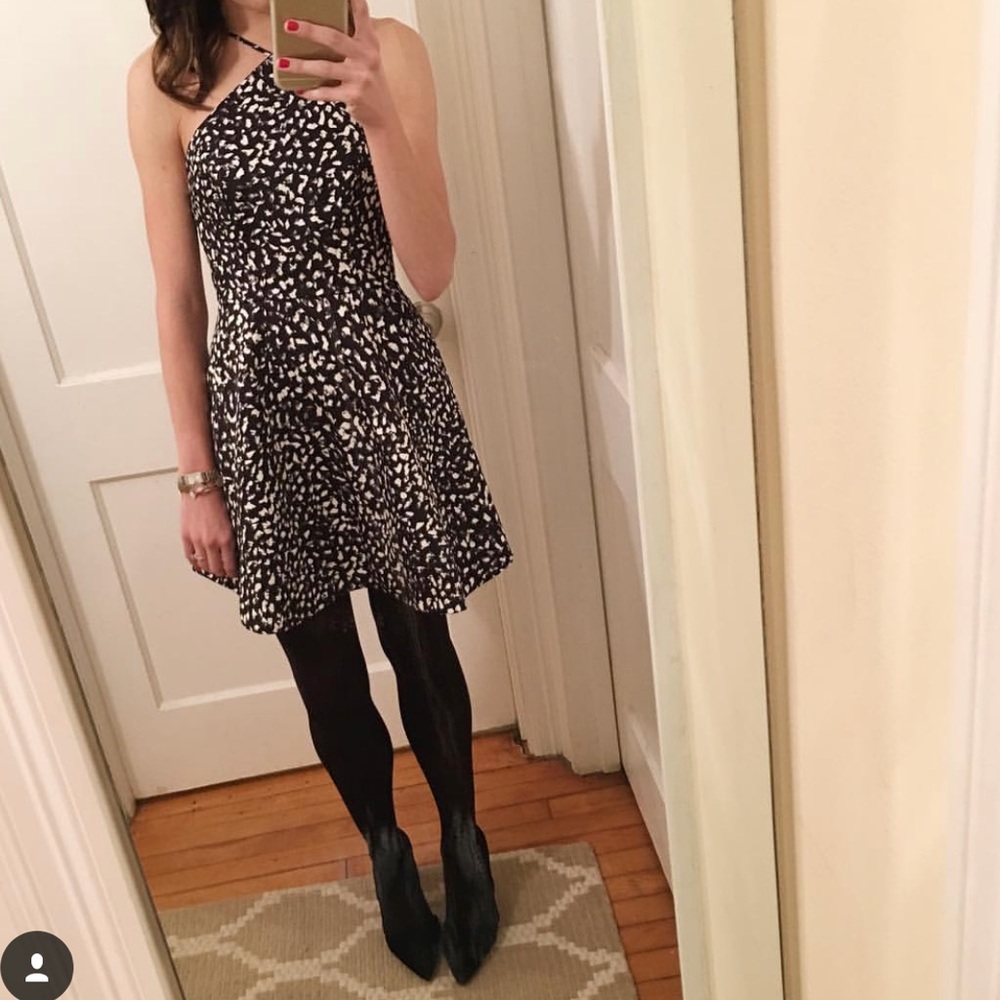 KEEPSAKE THE LABEL black and white dress